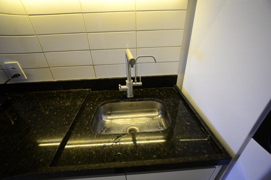 Cozinha de apartamento à venda com 2 quartos, 72m² em Vila Dom Pedro I, São Paulo