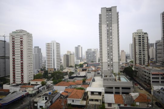 Vista da Varanda da Sala de apartamento à venda com 2 quartos, 72m² em Vila Dom Pedro I, São Paulo