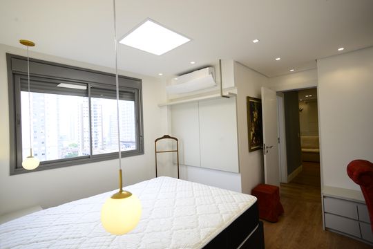 Suíte 2 de apartamento à venda com 2 quartos, 72m² em Vila Dom Pedro I, São Paulo