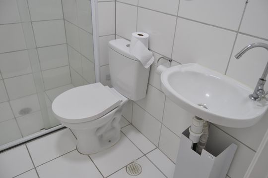 Banheiro de apartamento à venda com 2 quartos, 45m² em Engenho Novo, Rio de Janeiro