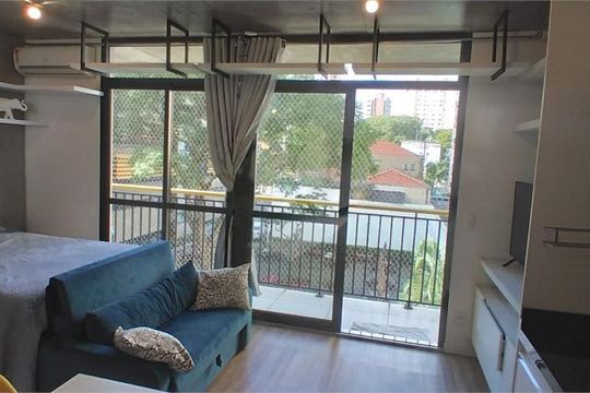 Apartamento à venda com 1 quarto, 35m² em Santo Amaro, São Paulo
