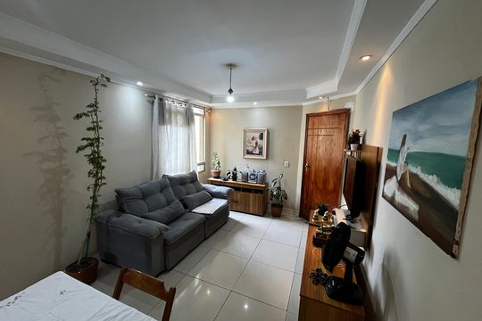 Sala de apartamento à venda com 2 quartos, 56m² em Vila Bela Vista (zona Norte), São Paulo