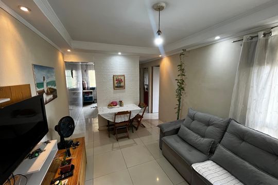 Sala de apartamento à venda com 2 quartos, 56m² em Vila Bela Vista (zona Norte), São Paulo