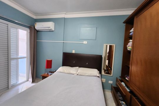 Quarto de apartamento para alugar com 1 quarto, 87m² em Embaré, Santos