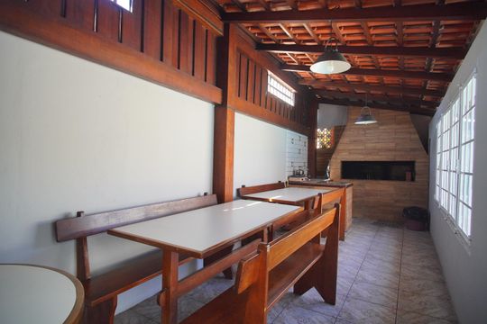 Área comum - Churrasqueira de apartamento à venda com 3 quartos, 87m² em Pátria Nova, Novo Hamburgo