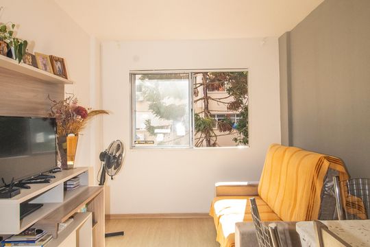 Sala de apartamento para alugar com 1 quarto, 42m² em Santa Tereza, Porto Alegre