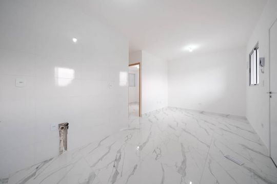 Sala/Cozinha de apartamento à venda com 2 quartos, 38m² em Jardim Belem, São Paulo