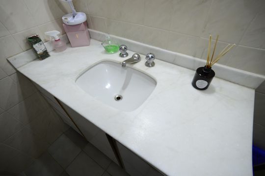 Banheiro da Suíte de apartamento à venda com 3 quartos, 90m² em Vila Firmiano Pinto, São Paulo