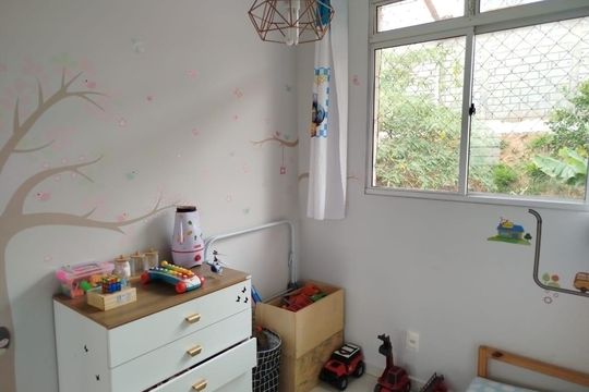 Quarto 2 de apartamento à venda com 2 quartos, 65m² em Solar do Barreiro, Belo Horizonte