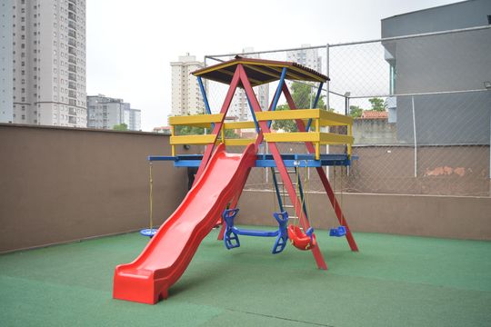 Área comum de apartamento à venda com 2 quartos, 62m² em Vila Helena, Santo André
