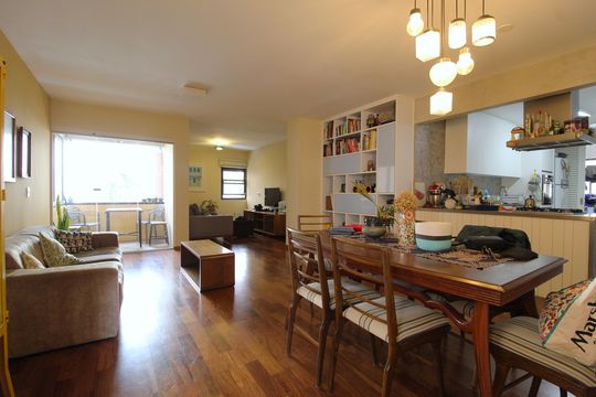 Sala de apartamento à venda com 3 quartos, 120m² em Vila Uberabinha, São Paulo