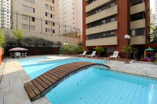 Área Comum - Piscina de apartamento à venda com 3 quartos, 120m² em Vila Uberabinha, São Paulo