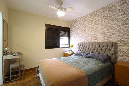 Suíte de apartamento à venda com 3 quartos, 120m² em Vila Uberabinha, São Paulo