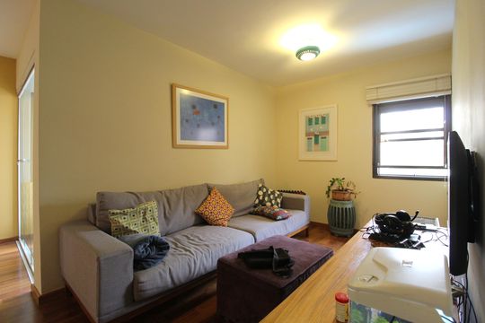 Sala de apartamento à venda com 3 quartos, 120m² em Vila Uberabinha, São Paulo