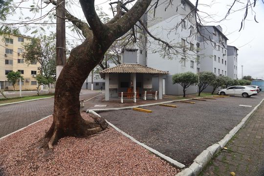 Área comum de apartamento à venda com 2 quartos, 40m² em Mato Grande, Canoas