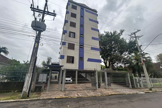 Fachada de apartamento para alugar com 1 quarto, 42m² em Vila Rosa, Novo Hamburgo