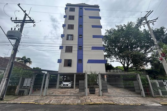 Fachada de apartamento para alugar com 1 quarto, 42m² em Vila Rosa, Novo Hamburgo