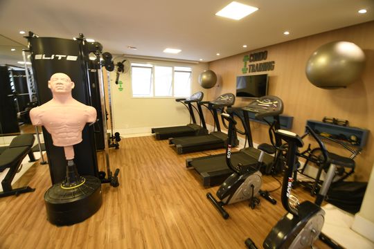 Área comum - Academia de kitnet/studio à venda com 1 quarto, 46m² em Centro, Campinas