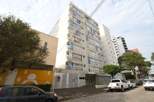 Fachada do Prédio de kitnet/studio à venda com 1 quarto, 46m² em Centro, Campinas