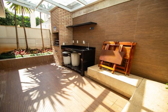 Área comum - Churrasqueira de apartamento à venda com 2 quartos, 138m² em Pompeia, São Paulo