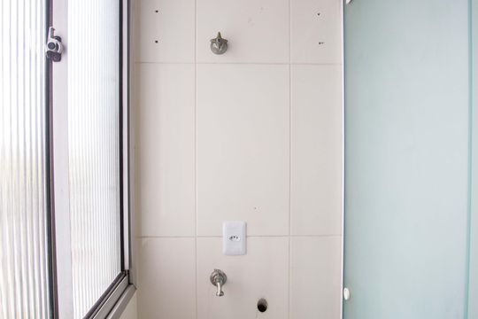 Área de Serviço de apartamento à venda com 2 quartos, 50m² em Vila Rica, São Bernardo do Campo