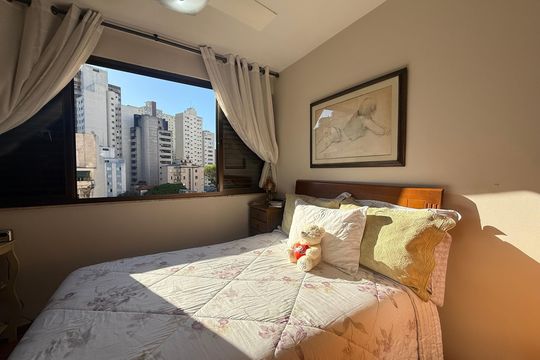 Quarto de apartamento à venda com 1 quarto, 41m² em Santa Cecilia, São Paulo