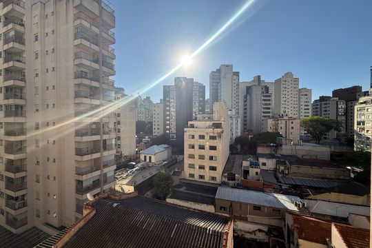 Vista do Quarto de apartamento à venda com 1 quarto, 41m² em Santa Cecilia, São Paulo