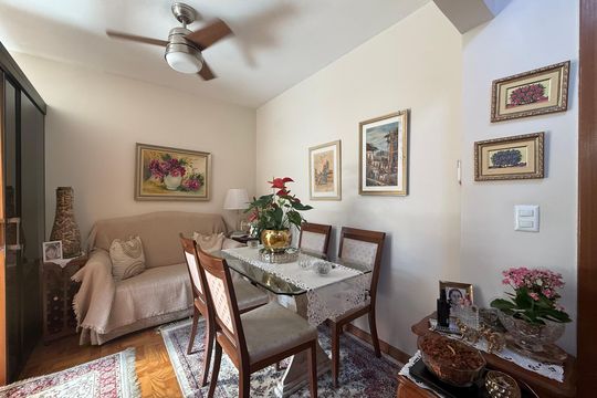 Sala de apartamento à venda com 1 quarto, 41m² em Santa Cecilia, São Paulo
