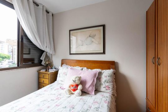 Quarto de apartamento à venda com 1 quarto, 41m² em Santa Cecilia, São Paulo
