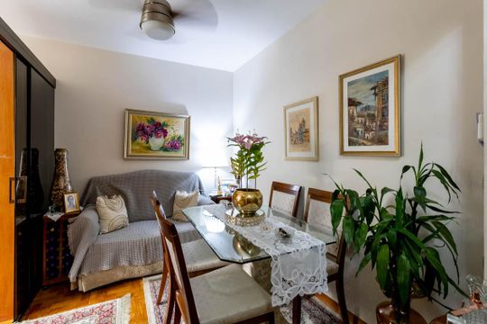 Sala de apartamento à venda com 1 quarto, 41m² em Santa Cecilia, São Paulo