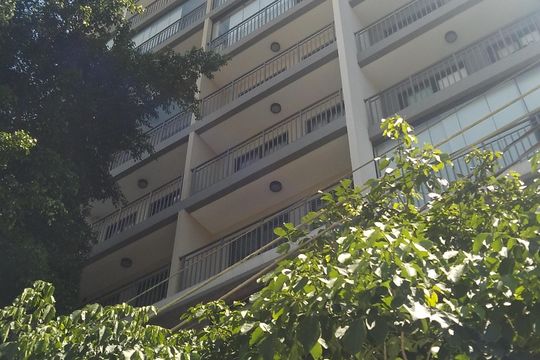 Fachada de kitnet/studio à venda com 1 quarto, 25m² em Indianópolis, São Paulo