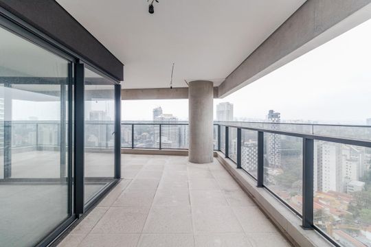 Varanda de apartamento à venda com 3 quartos, 195m² em Sumarezinho, São Paulo