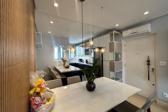 Sala de apartamento à venda com 2 quartos, 82m² em Centro, Novo Hamburgo
