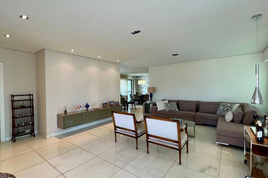 Sala de apartamento à venda com 4 quartos, 288m² em Belvedere, Belo Horizonte