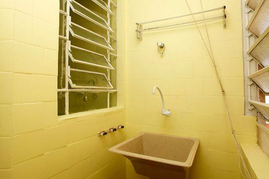 Área de Serviço de apartamento à venda com 3 quartos, 84m² em Floresta, Porto Alegre
