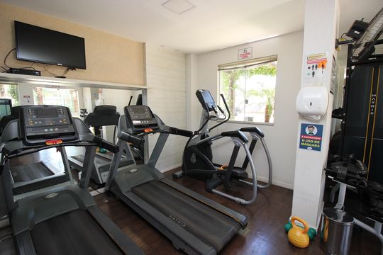 Área comum - Academia de apartamento para alugar com 2 quartos, 104m² em Taguatinga, Brasília