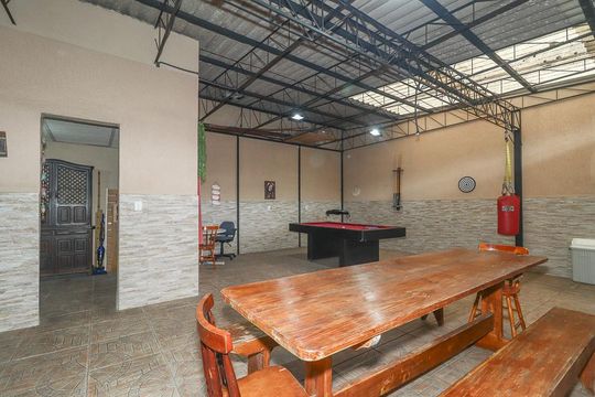 Espaço Lazer / Churrasqueira de casa à venda com 3 quartos, 152m² em Vl Sto Agostinho, Porto Alegre