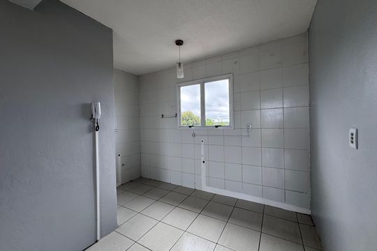 Cozinha de apartamento para alugar com 2 quartos, 55m² em Rio dos Sinos, São Leopoldo