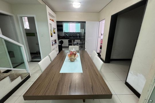 Sala de Jantar de casa à venda com 4 quartos, 360m² em Planalto, Belo Horizonte