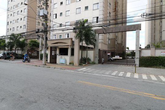Fachada de apartamento à venda com 2 quartos, 50m² em Vila Homero Thon, Santo André