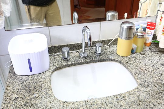 Banheiro da Suíte 3 de apartamento para alugar com 3 quartos, 176m² em Jardim Londrina, São Paulo