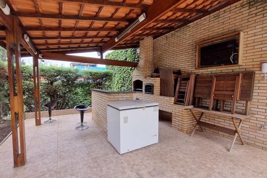 Área comum - Churrasqueira de apartamento para alugar com 3 quartos, 176m² em Jardim Londrina, São Paulo