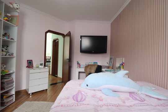 Quarto 1 de casa à venda com 3 quartos, 244m² em Vila Clarice, Santo André