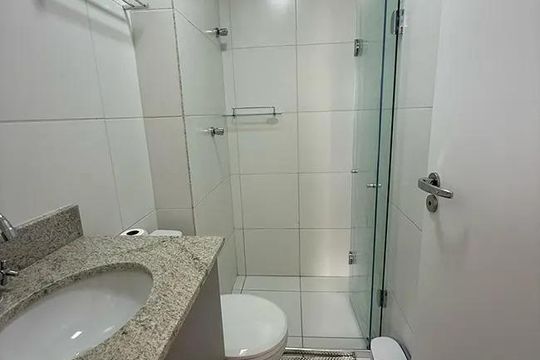 Banheiro de apartamento à venda com 1 quarto, 26m² em Tucuruvi, São Paulo