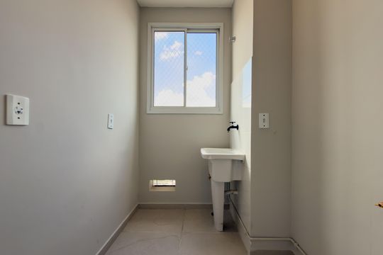 Cozinha de apartamento à venda com 2 quartos, 38m² em Sacoma, São Paulo
