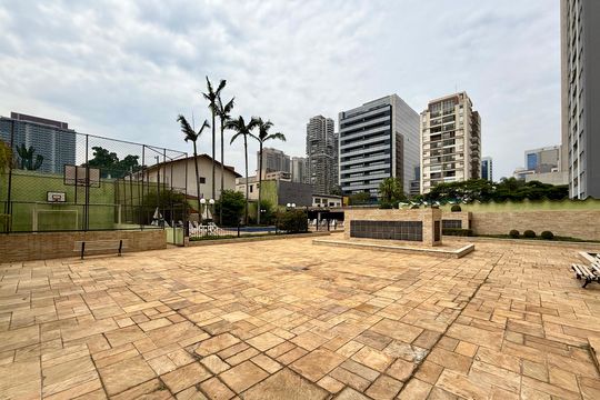 Área comum de apartamento à venda com 3 quartos, 106m² em Itaim Bibi, São Paulo