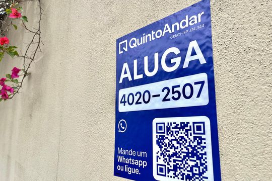 Plaquinha de casa para alugar com 1 quarto, 45m² em Americanópolis, São Paulo