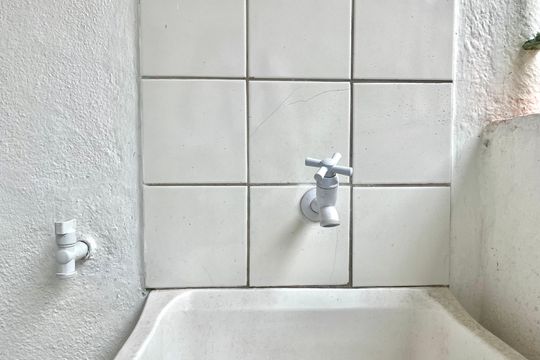 Área de Serviço de casa para alugar com 1 quarto, 45m² em Americanópolis, São Paulo