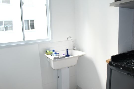 Área de Serviço de apartamento para alugar com 2 quartos, 37m² em República, São Paulo