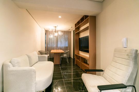 Área comum de apartamento para alugar com 1 quarto, 31m² em Perdizes, São Paulo